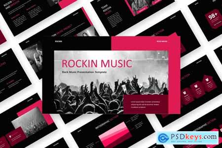 Rockin Music - Music Powerpoint Templates