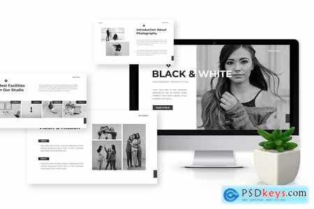 Black & White - Photography Powerpoint Templates