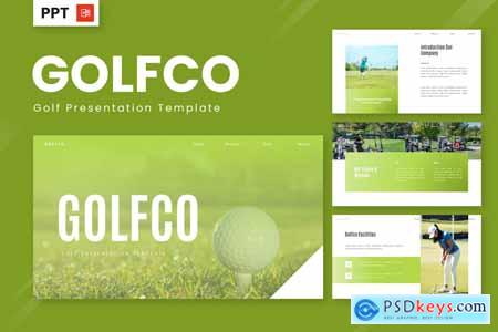 Golfco - Golf Powerpoint Templates