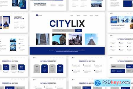 Citylix - Building Powerpoint Templates