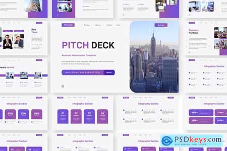 Pitch Deck - Business Powerpoint Templates