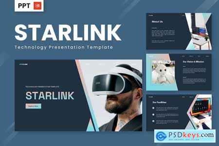 Starlink - Technology Powerpoint Templates