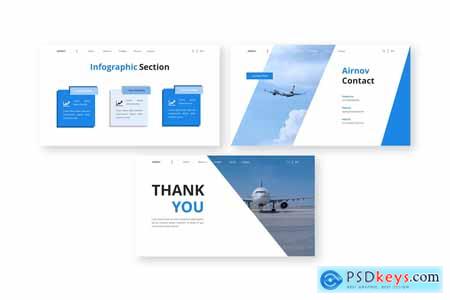 Airnov - Airline Powerpoint Templates