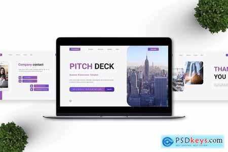 Pitch Deck - Business Powerpoint Templates
