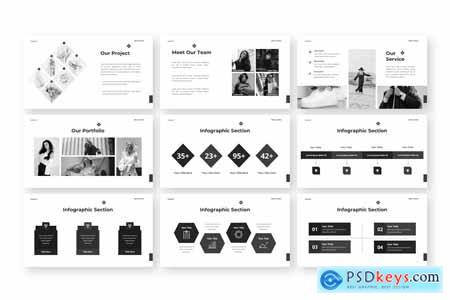 Black & White - Photography Powerpoint Templates