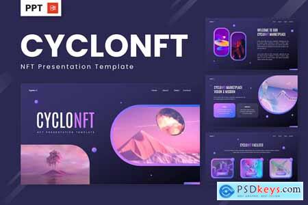 Cyclonft - Nft Powerpoint Templates