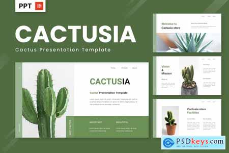 Cactusia - Cactus Powerpoint Templates