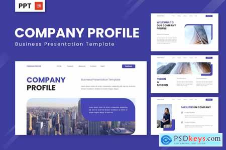 Company Profile - Business Powerpoint Templates 7XUYZ3M