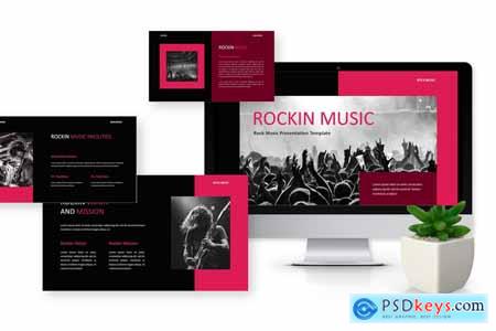 Rockin Music - Music Powerpoint Templates