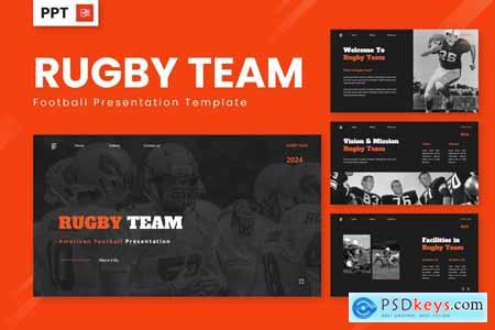 Rugby - American Football Powerpoint Templates