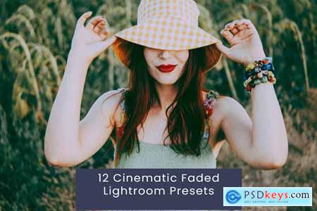 12 Cinematic Faded Lightroom Presets