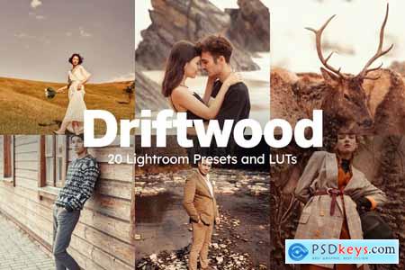 20 Driftwood Lightroom Presets and LUTs