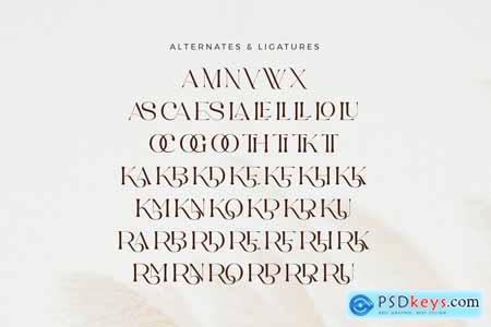 Askha - Beautifull Ligature Font