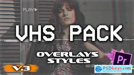 VHS Pack effects, overlays v.3 44235924