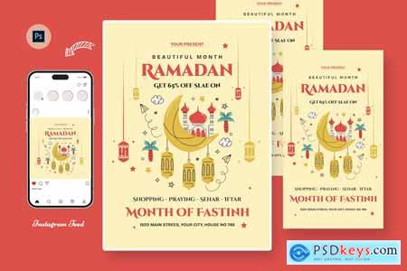 Holy Ramadan Kareem Flyer Template