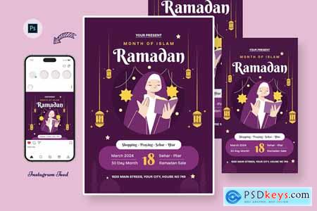 Gift Ramadan Kareem Flyer Template