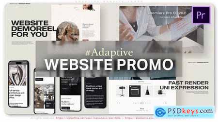 Adaptive Website Promo 51343717