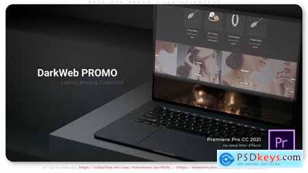 Dark Web Promo - Laptop Mockup 51343768
