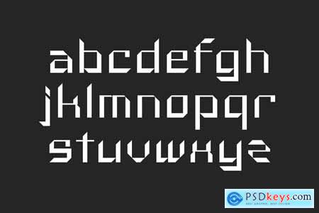 Agent Alpha - Minimal Typeface