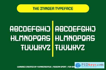 Ztinger - Sports Font