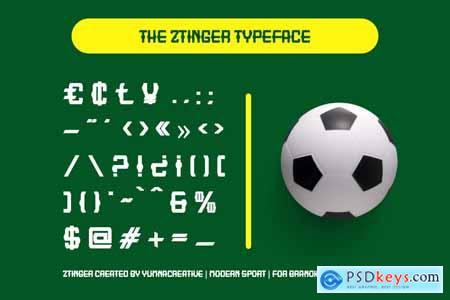 Ztinger - Sports Font