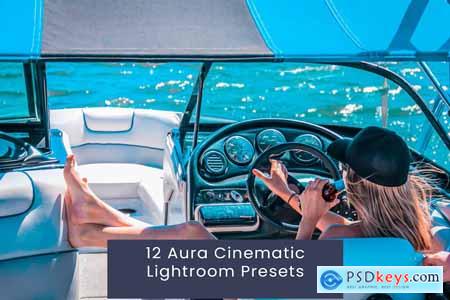 12 Aura Cinematic Lightroom Presets