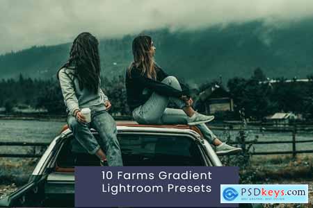 10 Farms Gradient Lightroom Presets