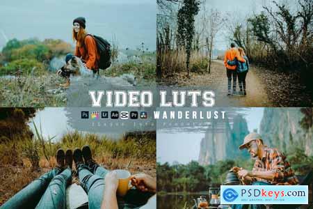 Wanderlust Film Luts Video Editing Premiere Pro