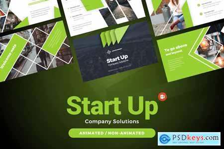 Start Up Company Solutions Infographics