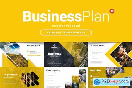 Business Plan Investor Proposal Infographics