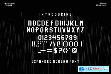 Nglases font