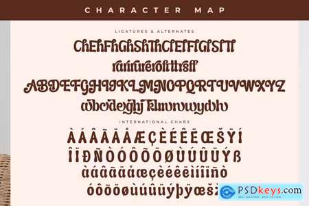 Asterah Quirkyn Groovy Font