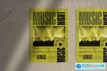 Night Music Flyer 3BY3U6R
