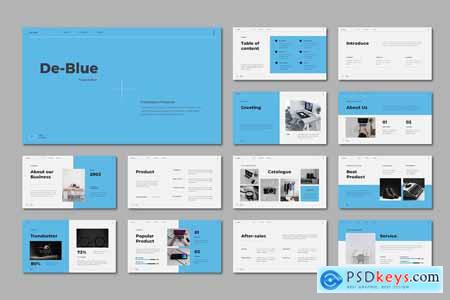 Business Plan Presentation - Clean Blue Themes