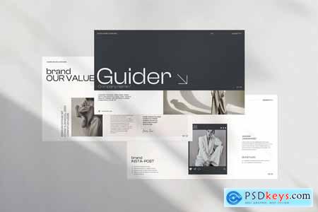 Guider Brand Guidelines Presentation Template