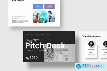 Investor Pitch Deck PowerPoint Template