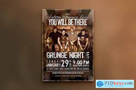 Grunge Flyer Poster Vol. 3