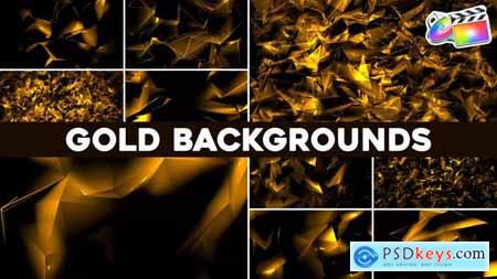 Gold Backgrounds for FCPX 51389762