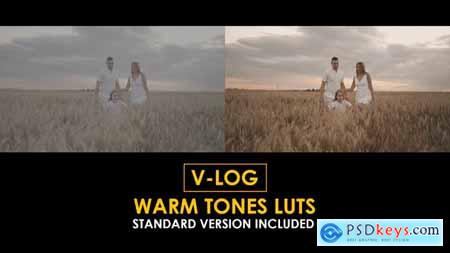 V-Log Warm Tones and Standard Color LUTs 51443827