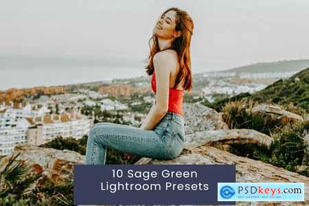 10 Sage Green Lightroom Presets