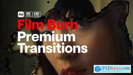 Premium Transitions Film Burn 51555334