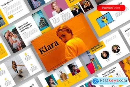 Kiara-Fashion PowerPoint Template