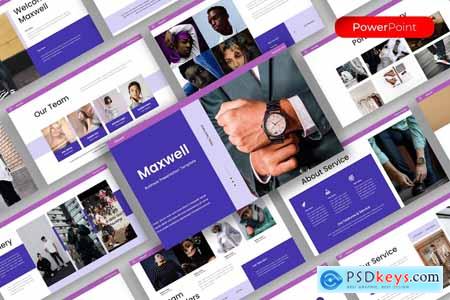 Maxwell-Business PowerPoint Template