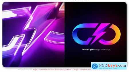 Black Lights Logo Animation 51600158