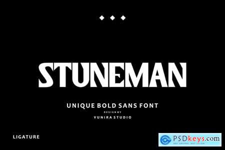 Stuneman - Bold Sans