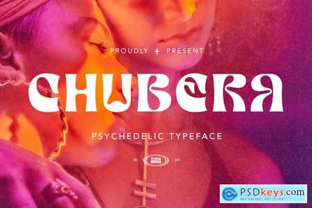 Chubera - Psychedelic Typeface