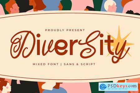 Diversity - Mixed Sans & Script