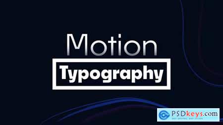 Motion Typography Premiere Pro 51500519