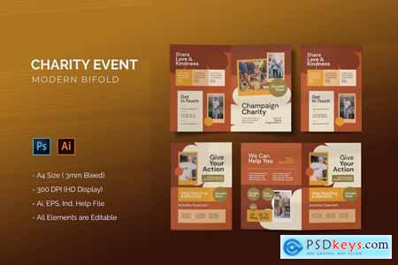 Charity Event - Bifold Brochure