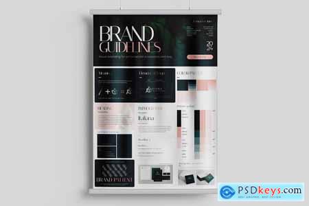 Brand Guidelines Poster Template PQEH6HL